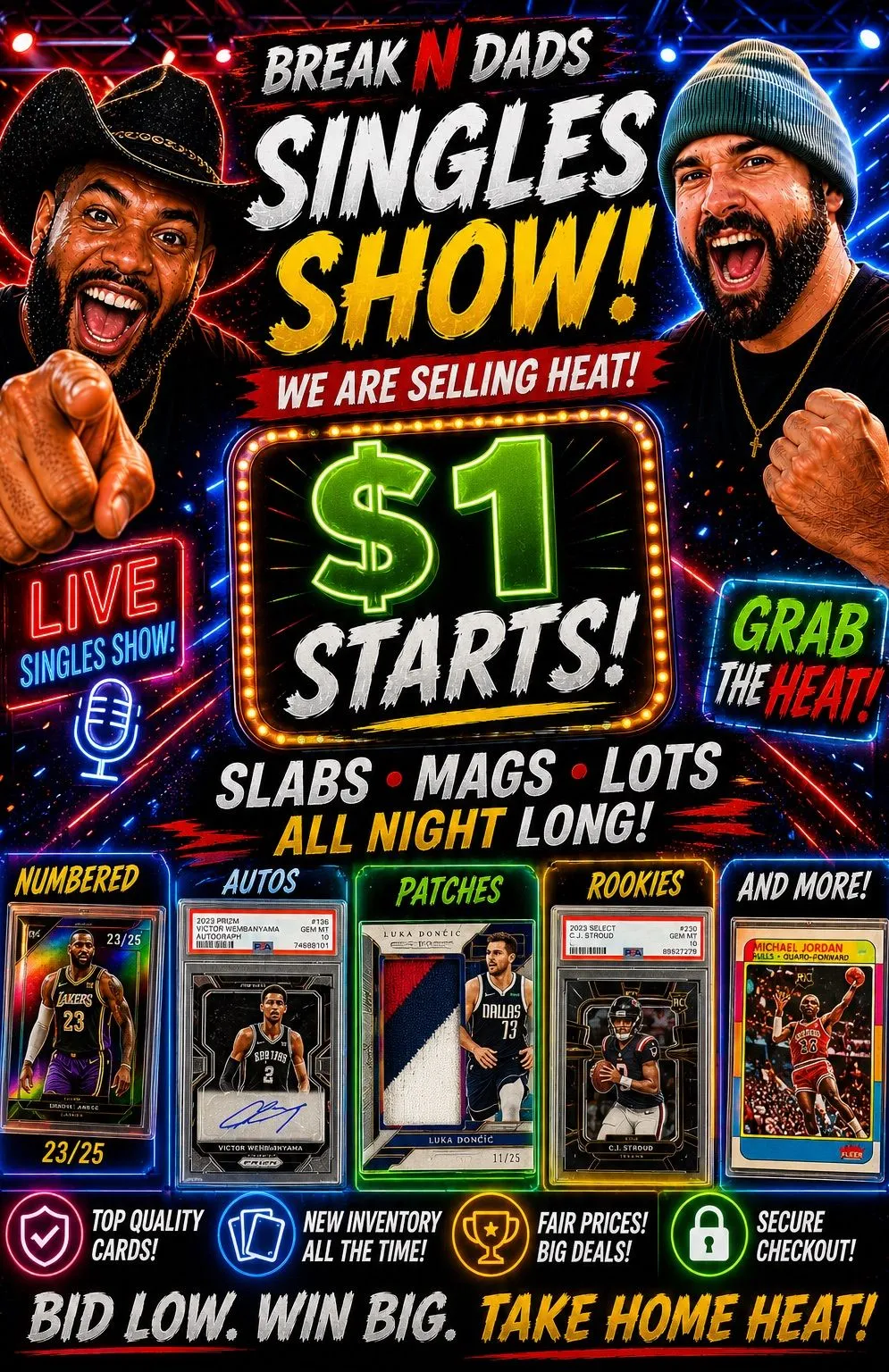 Thumbnail for live show
