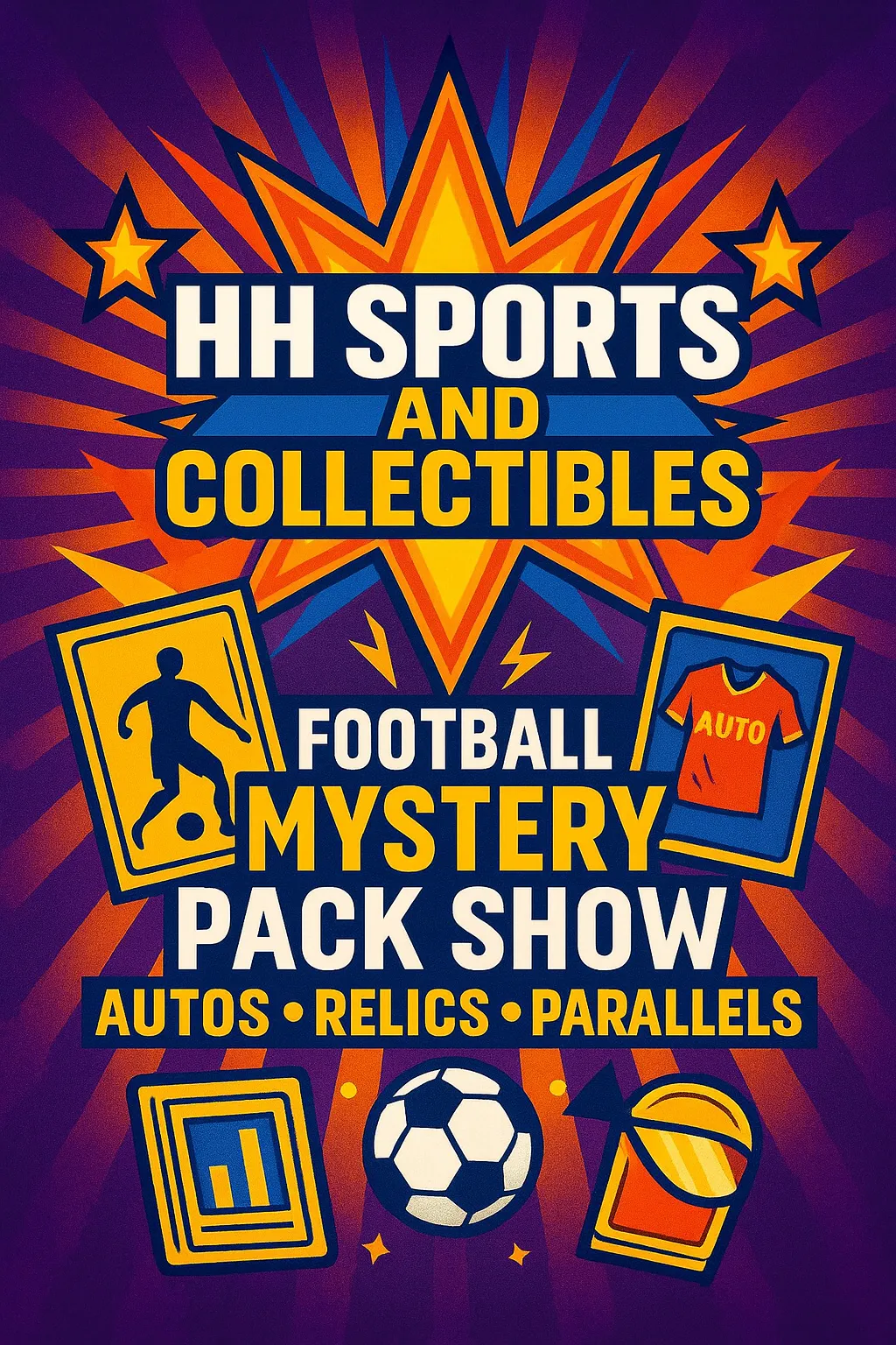 ⚽ Football Singles Autos Only & Mystery Packs! ⚽