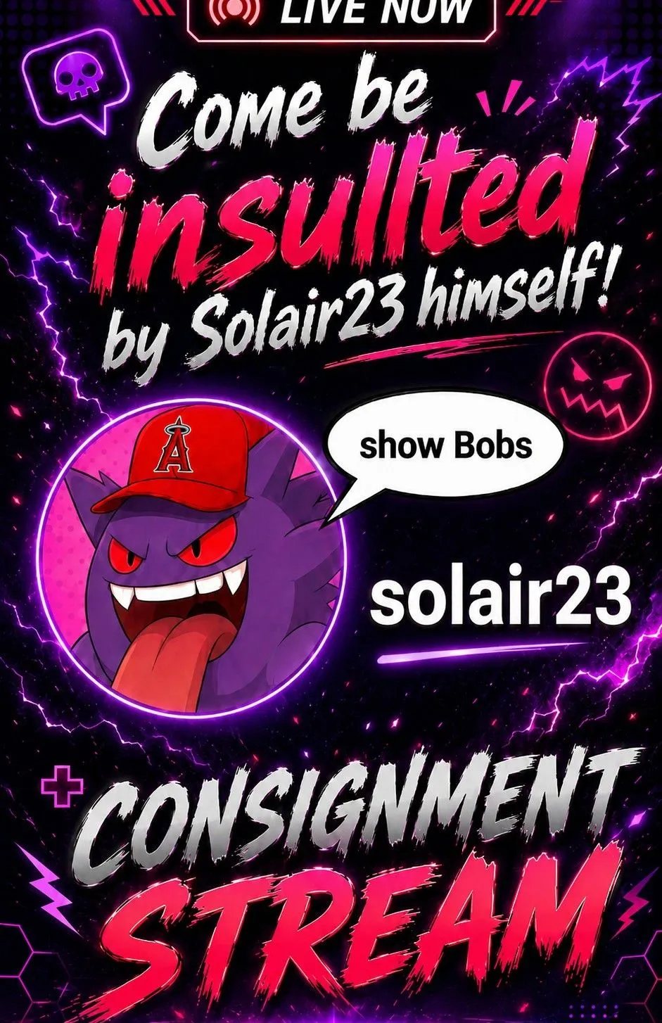 Thumbnail for live show