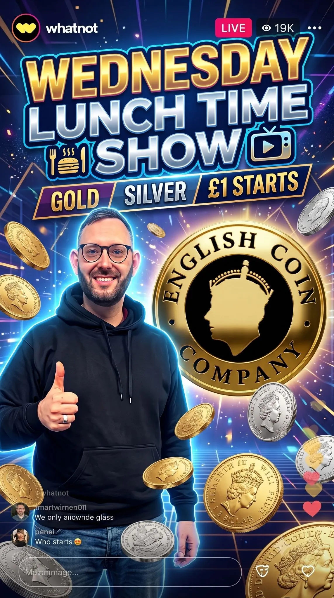 Thumbnail for live show