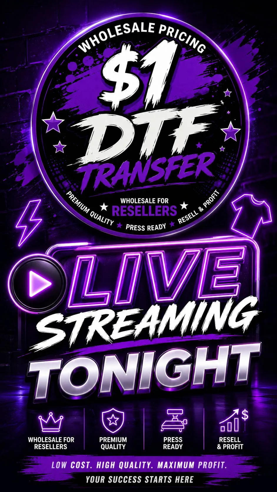 Thumbnail for live show