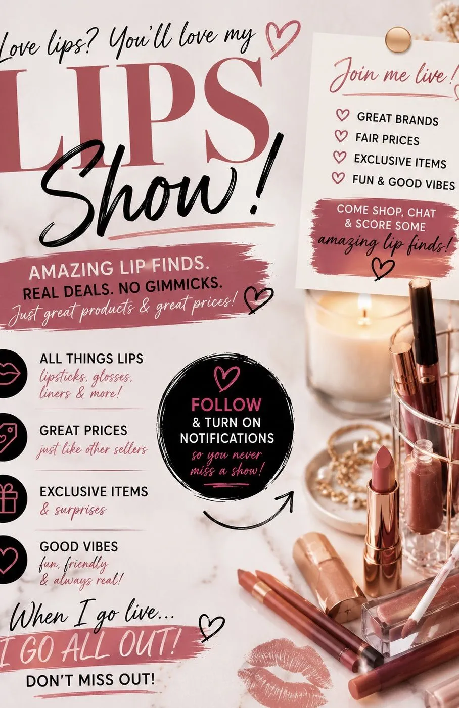 Thumbnail for live show