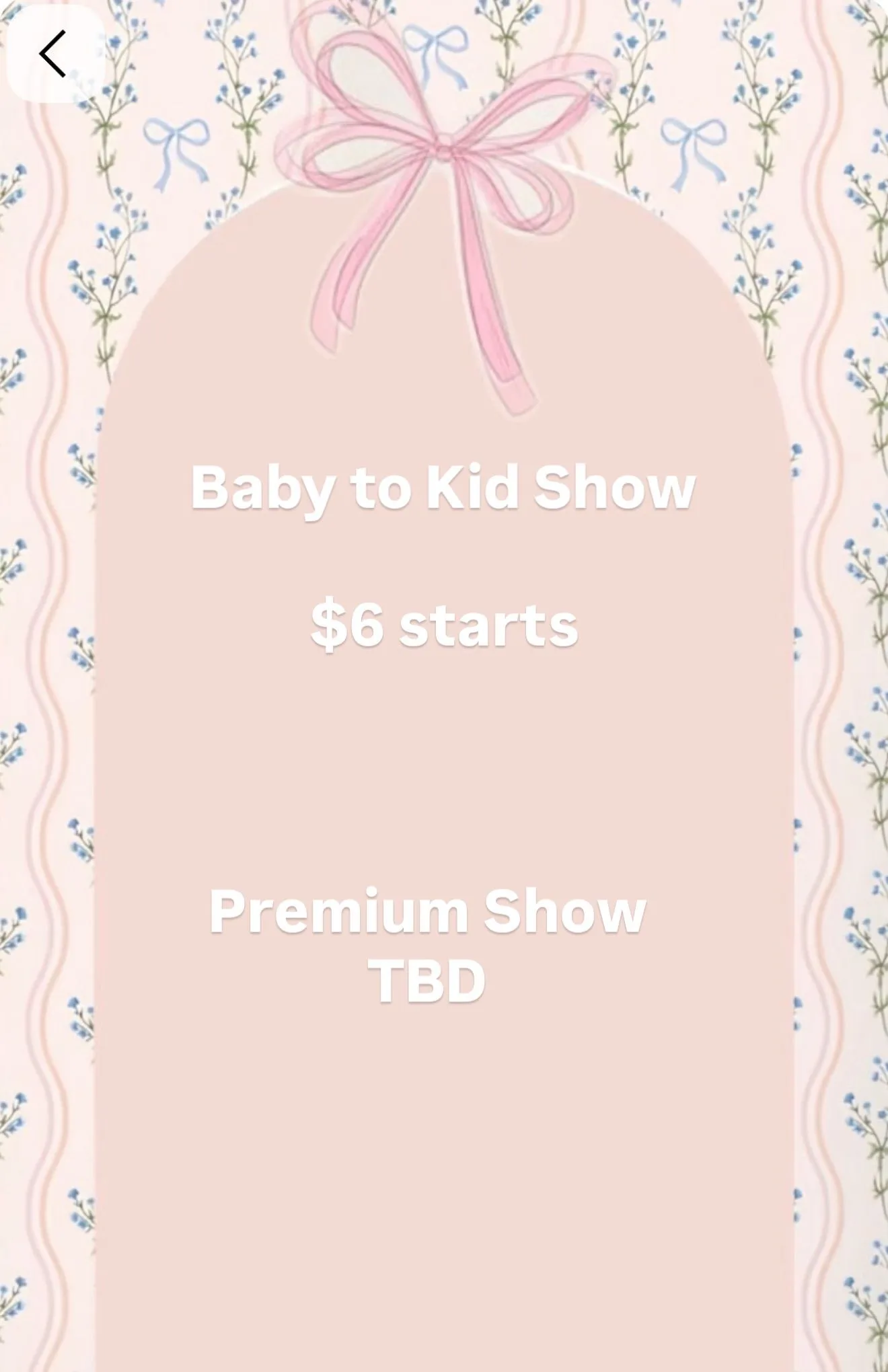 Thumbnail for live show