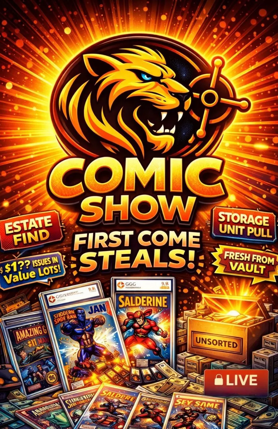 Thumbnail for live show