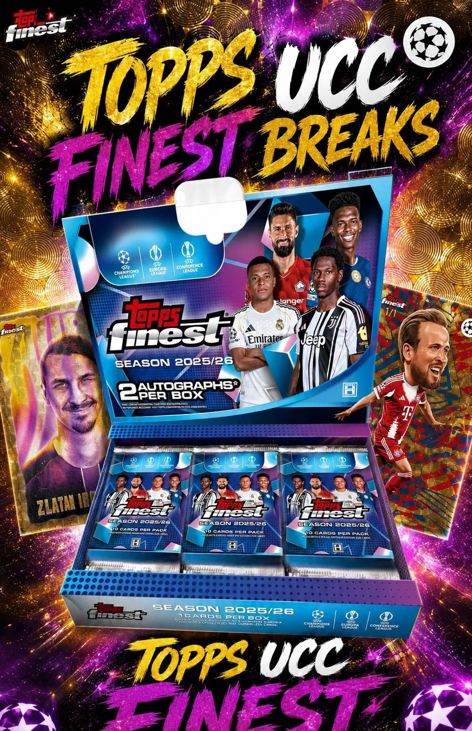 Topps Finest Breaks & Giveaways Throughout
