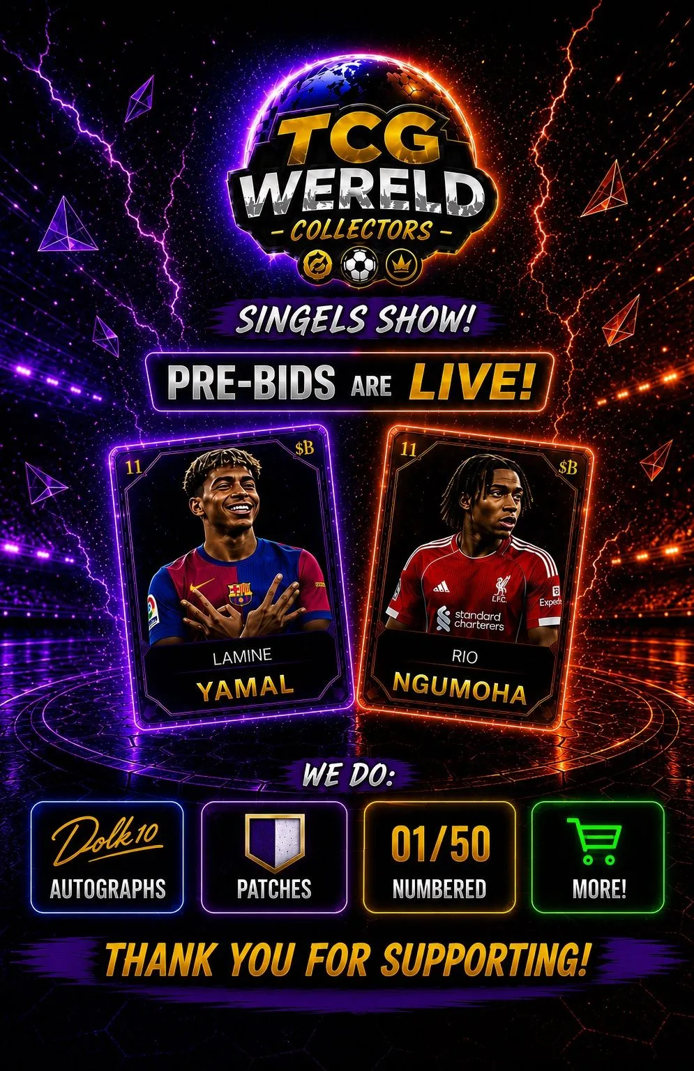 Thumbnail for live show