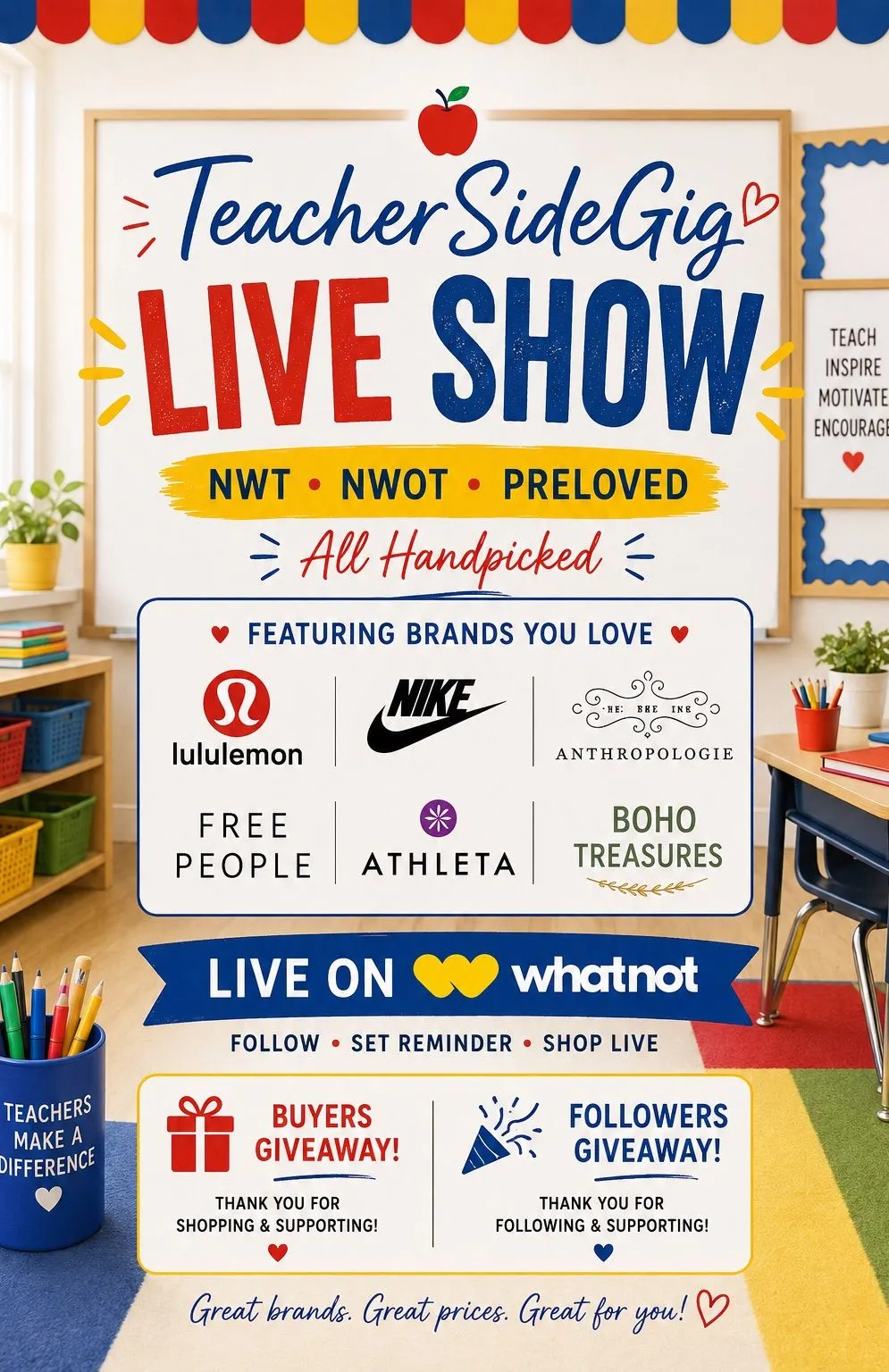 Thumbnail for live show