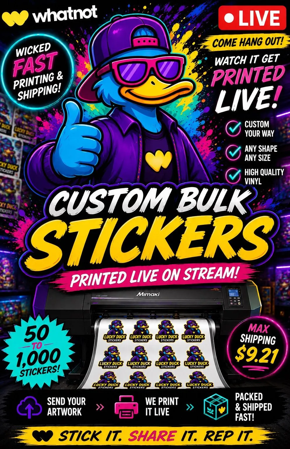 Thumbnail for live show