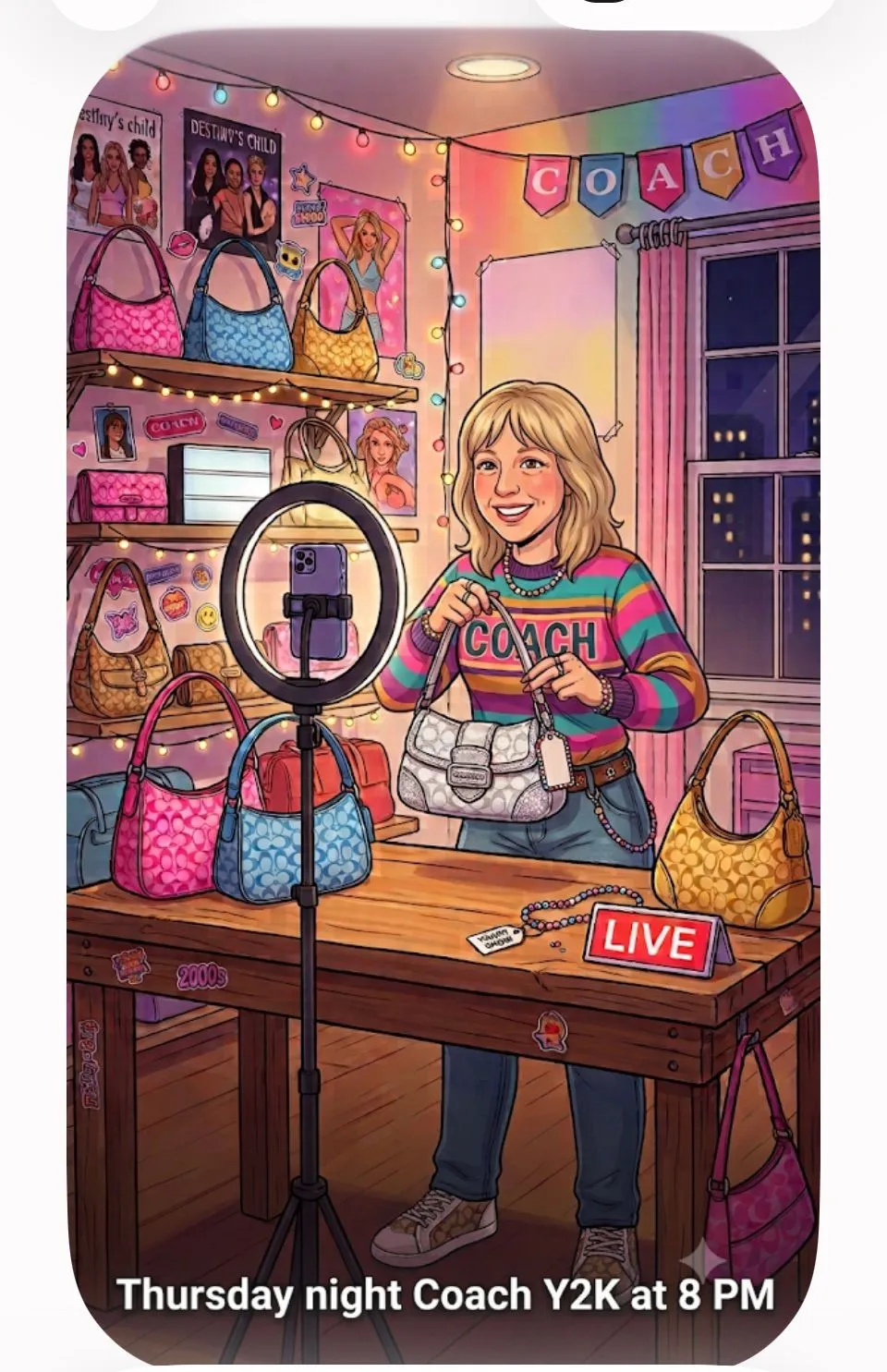 Thumbnail for live show