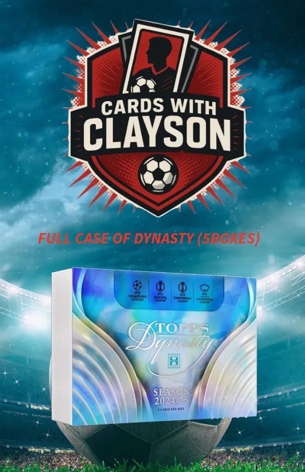 TOPPS DYNASTY FULL CASE BREAK(5BOXES)