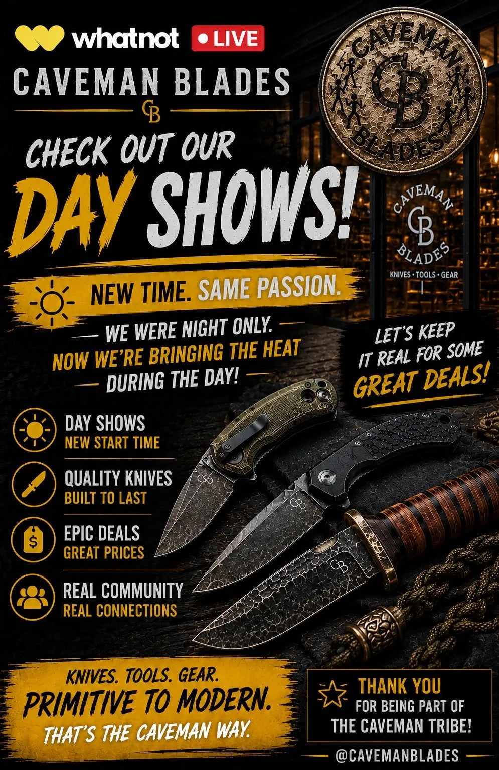 Thumbnail for live show