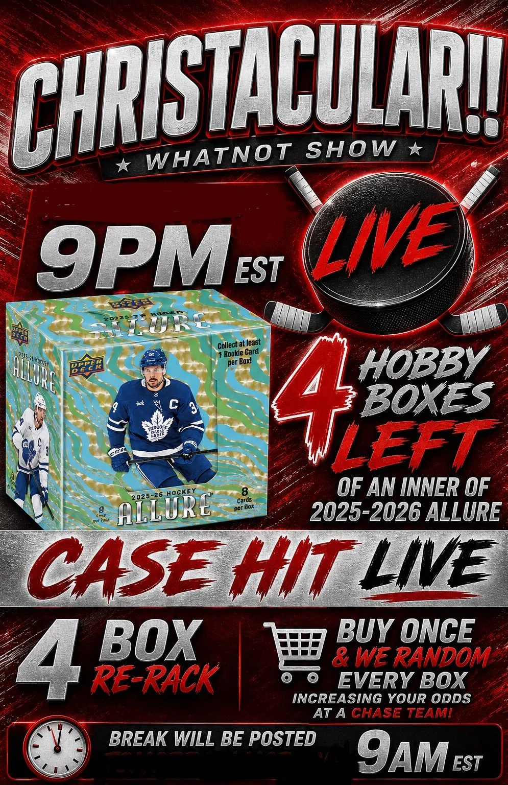 Thumbnail for live show