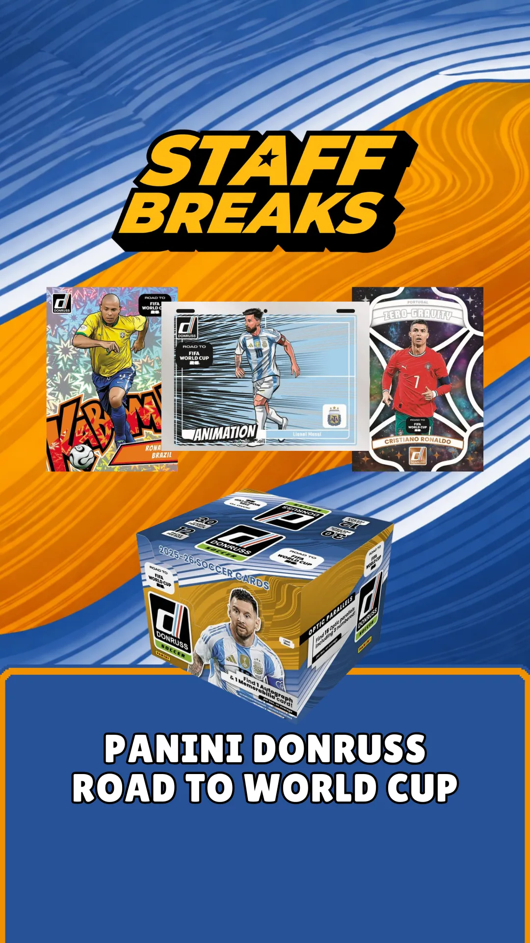 NEW PANINI DONRUSS ROAD TO WORLD CUP - £1 STARTS