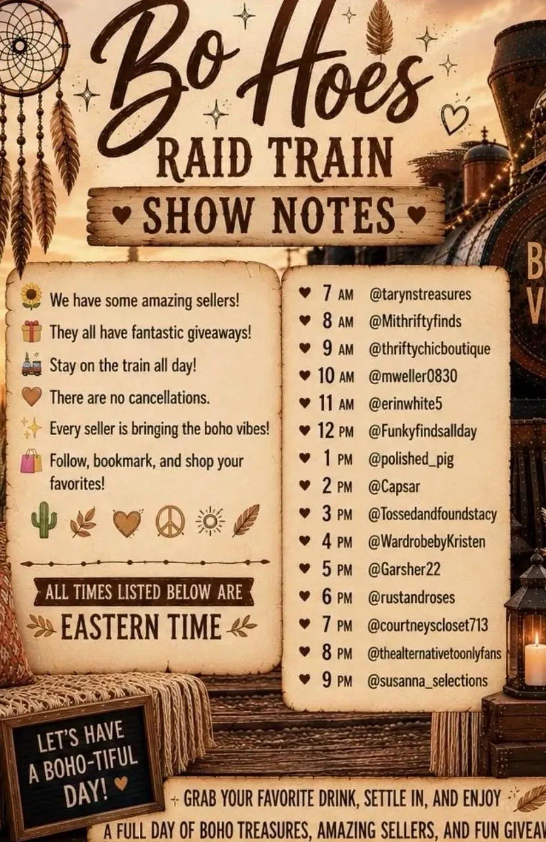 Thumbnail for live show