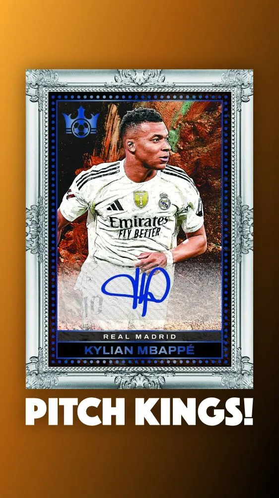 Guaranteed Auto ✅ Yamal, Zidane, Mbappe, Ronaldo 🔥 Panini Pitch Kings 25/26