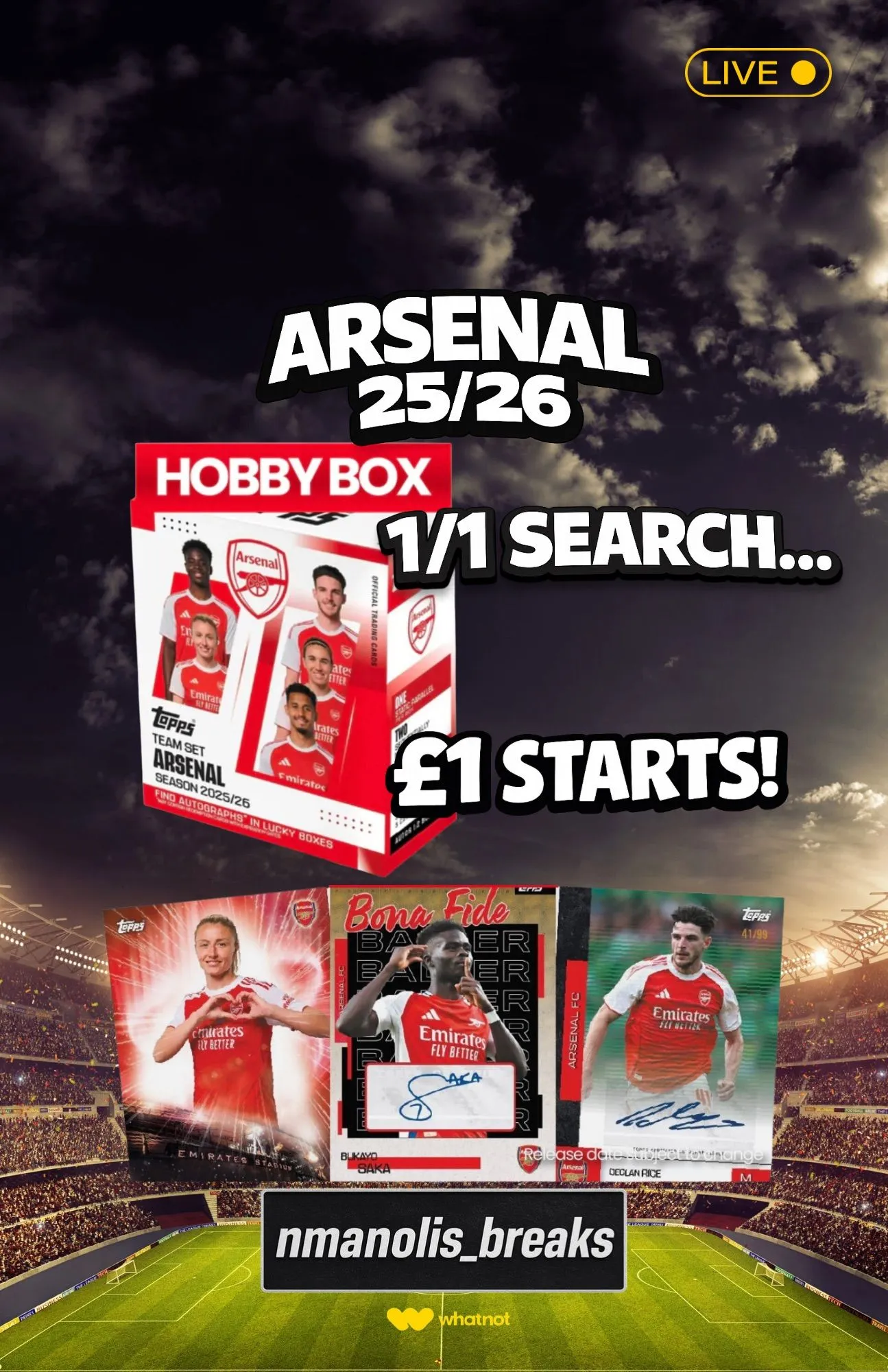 FREE BREAK‼️ARSENAL 25/26🔥