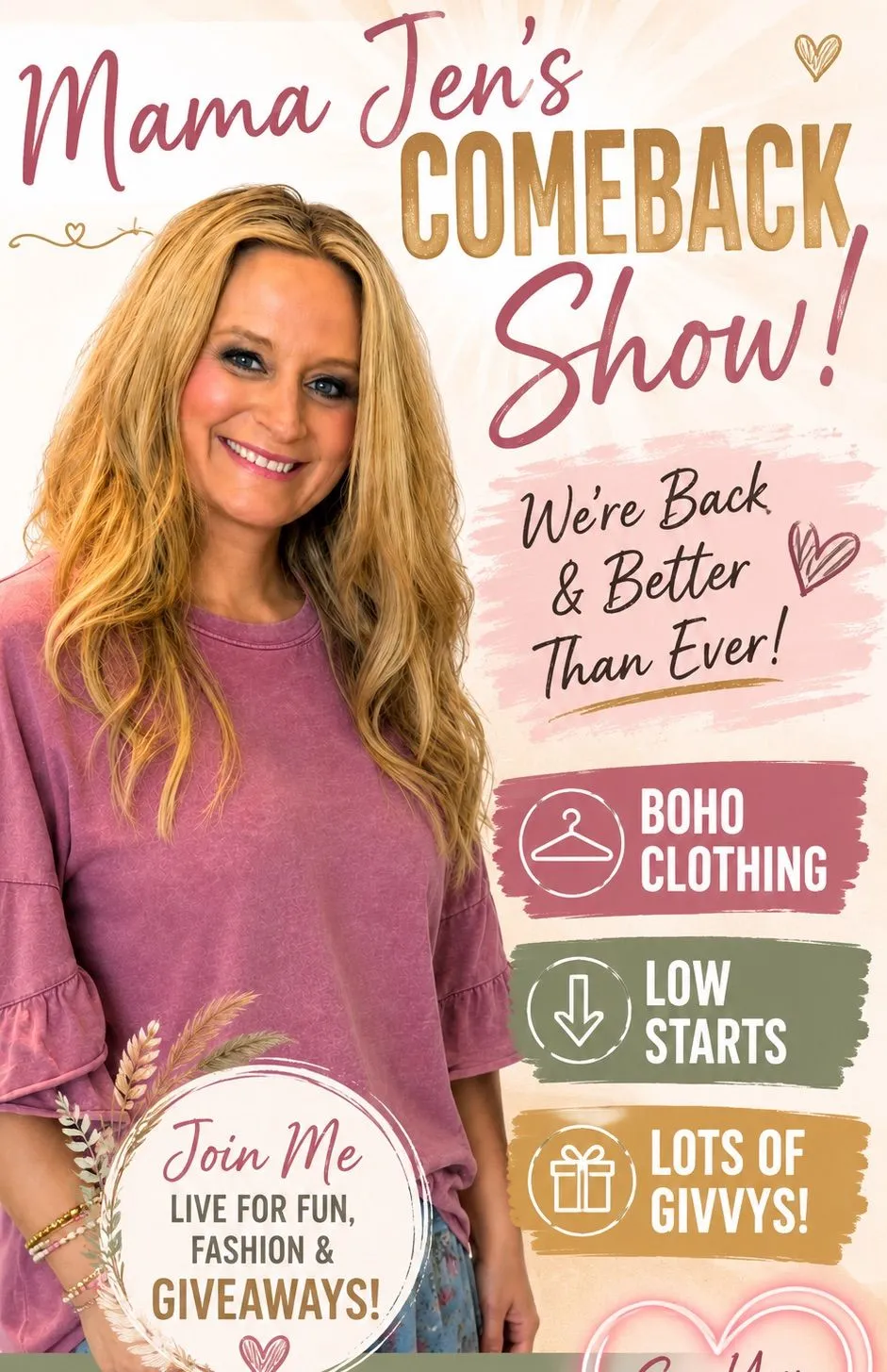 Thumbnail for live show