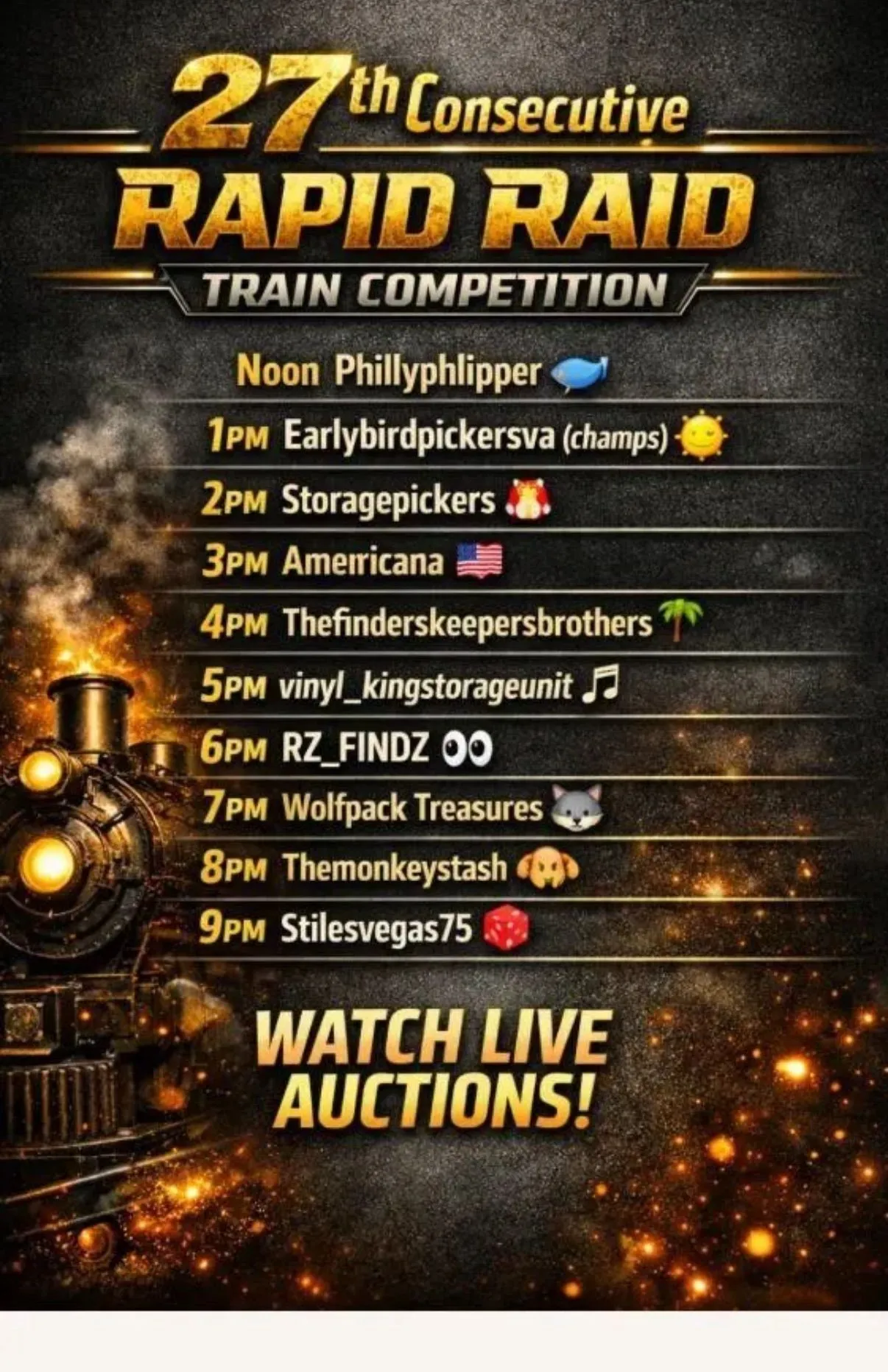 Thumbnail for live show