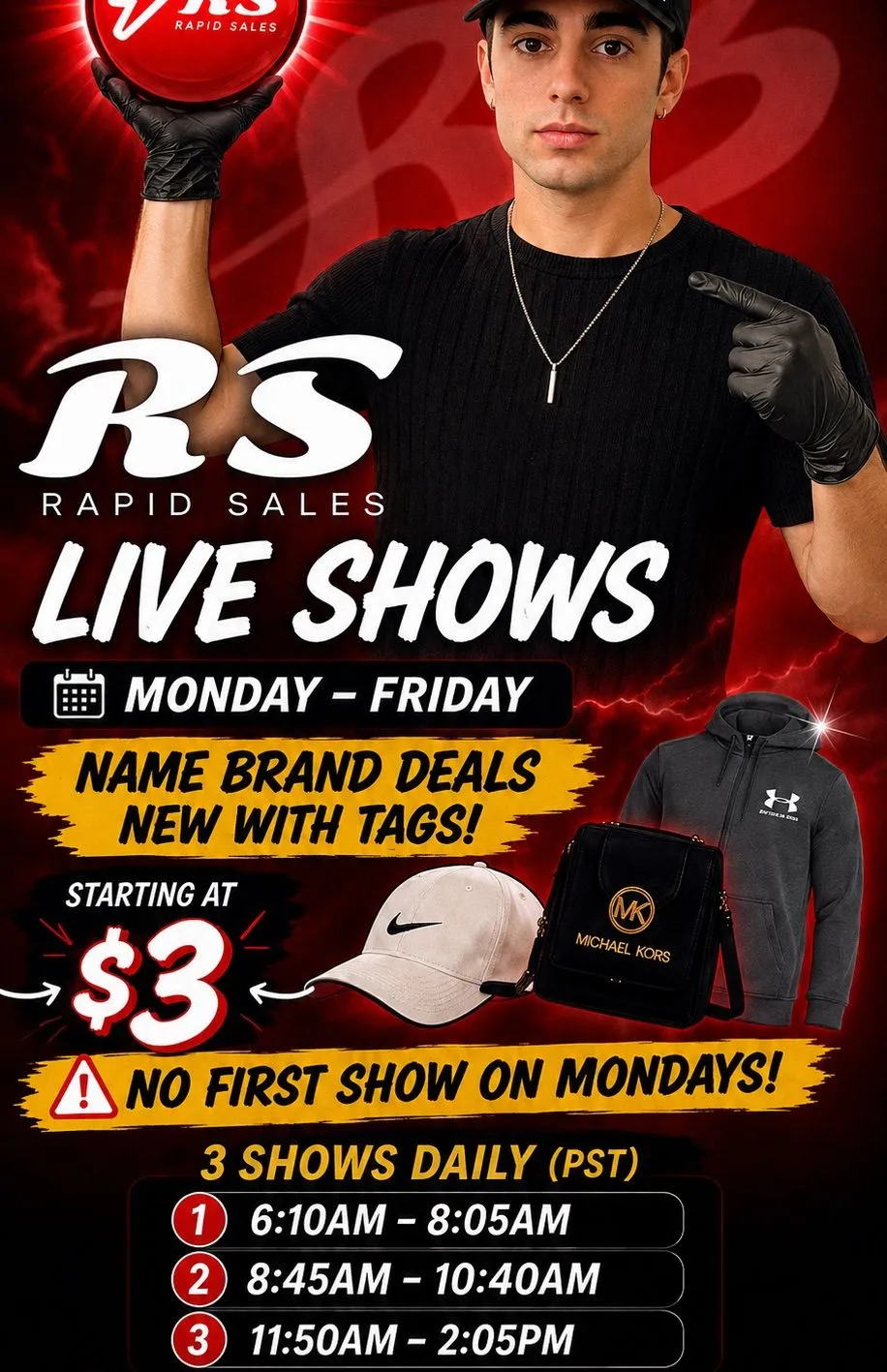 Thumbnail for live show