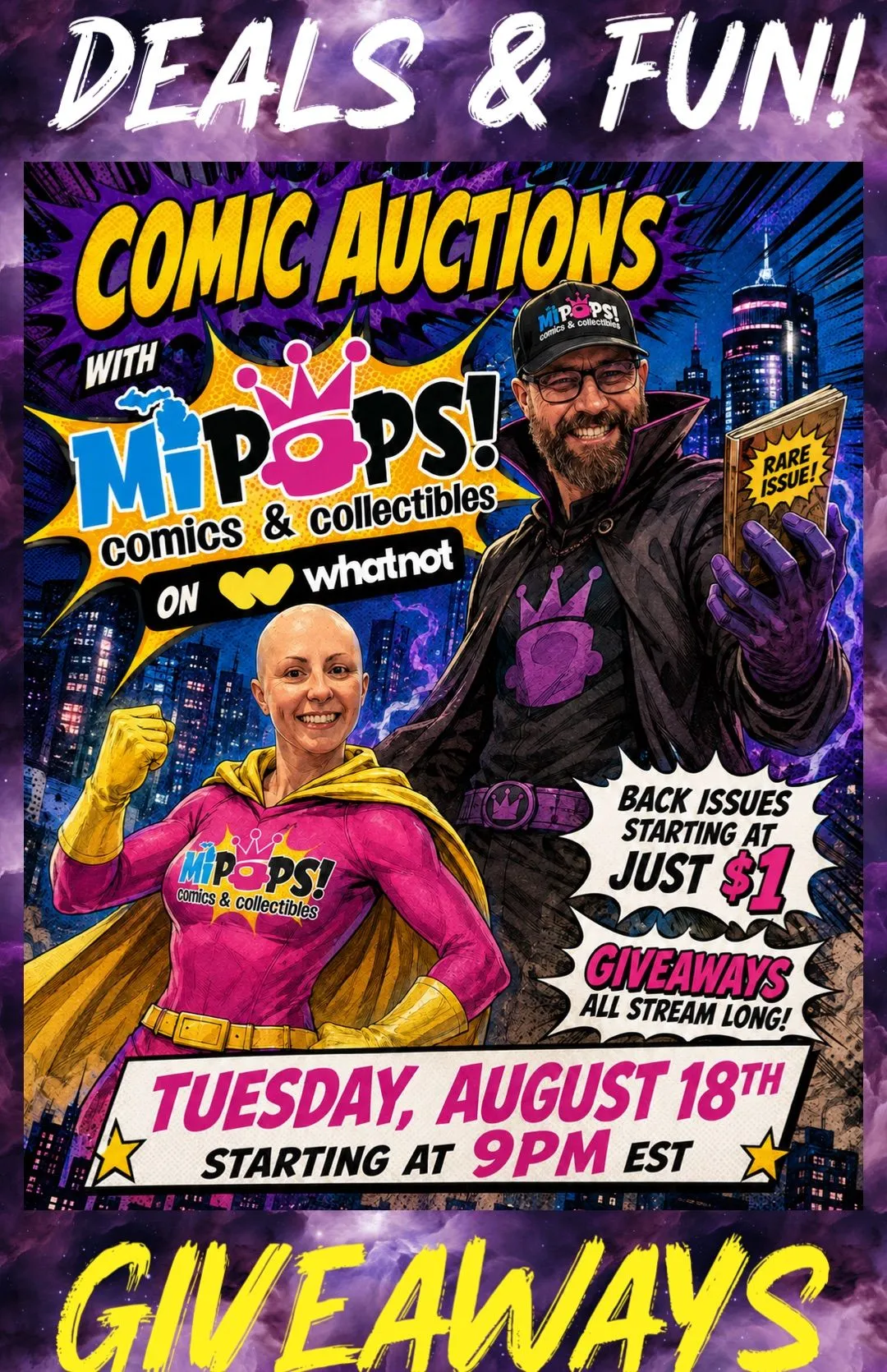 Thumbnail for live show