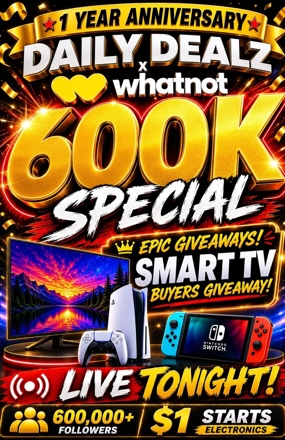 Thumbnail for live show