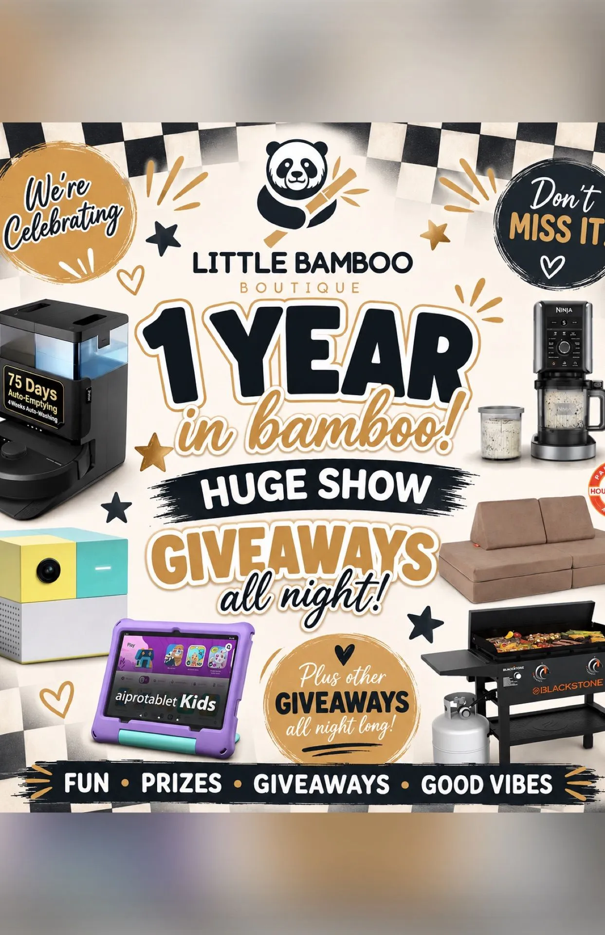 Thumbnail for live show