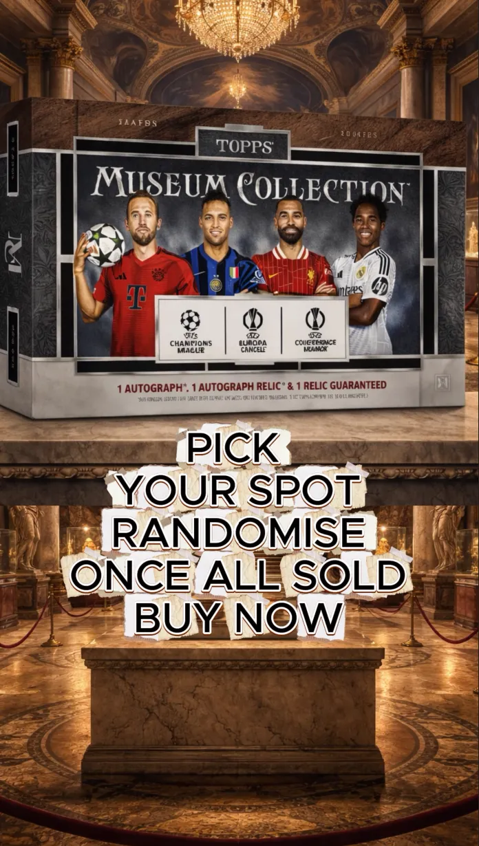 Topps Museum - PY Spot £15 - Randomise All At The End