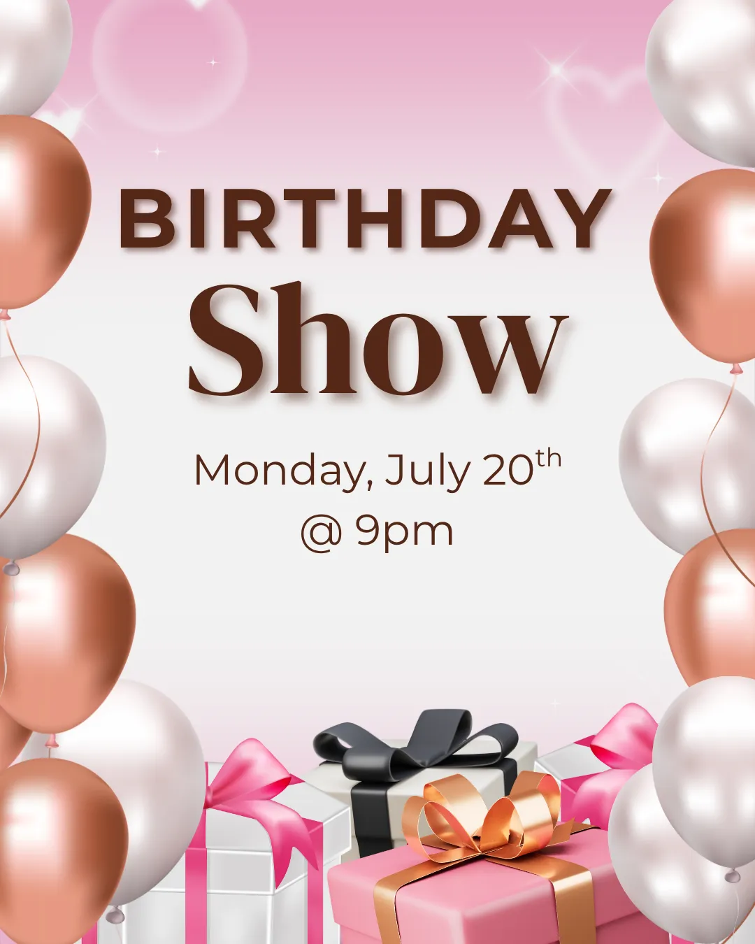 Thumbnail for live show