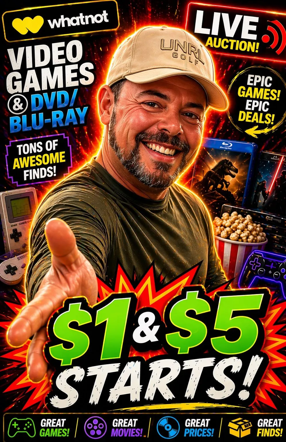 Thumbnail for live show
