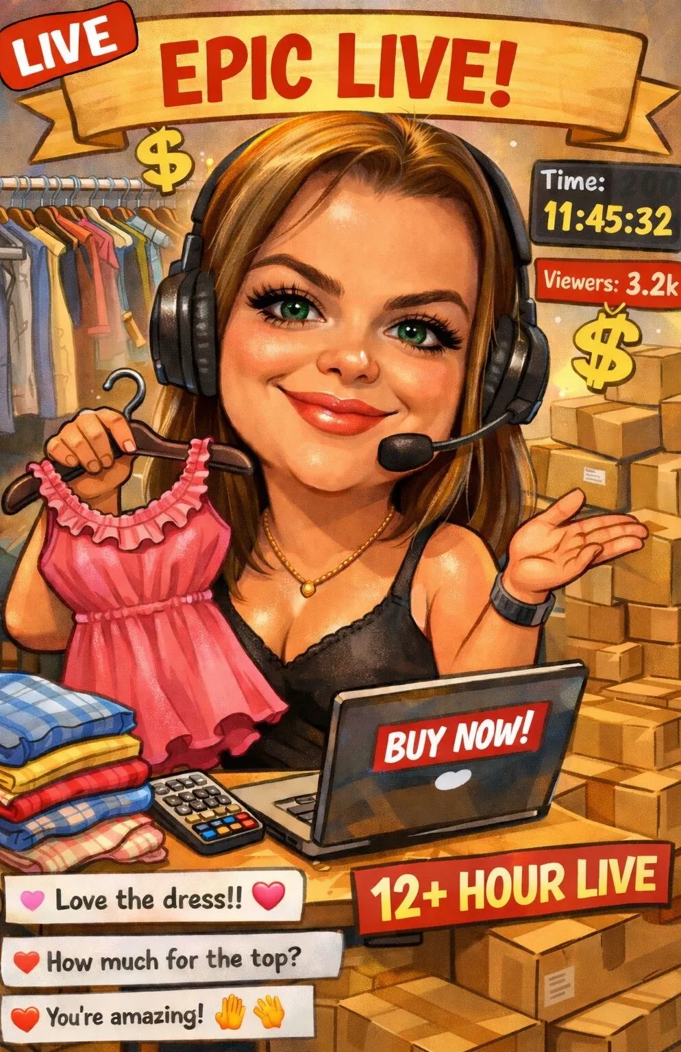 Thumbnail for live show