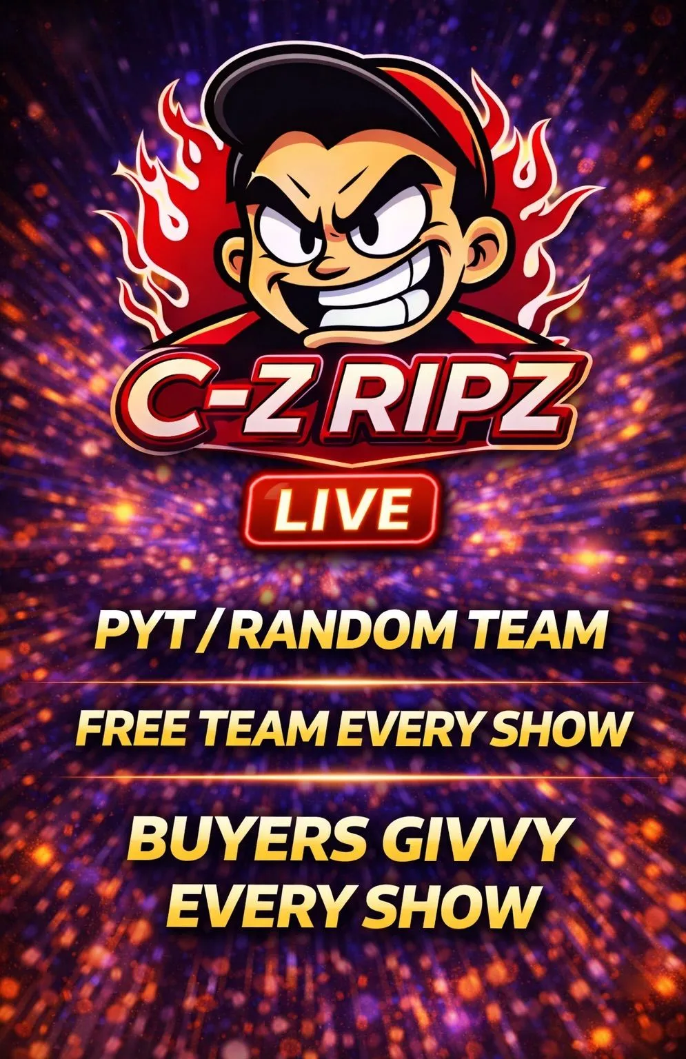 Thumbnail for live show