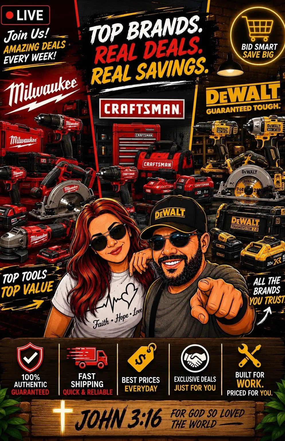 Thumbnail for live show