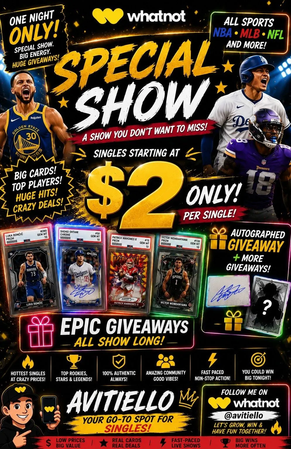Thumbnail for live show