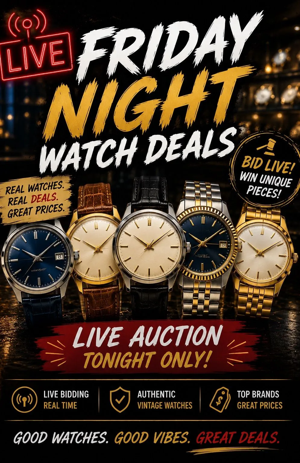 Thumbnail for live show