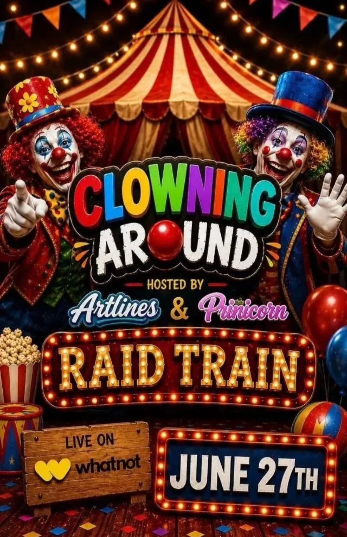 Thumbnail for live show