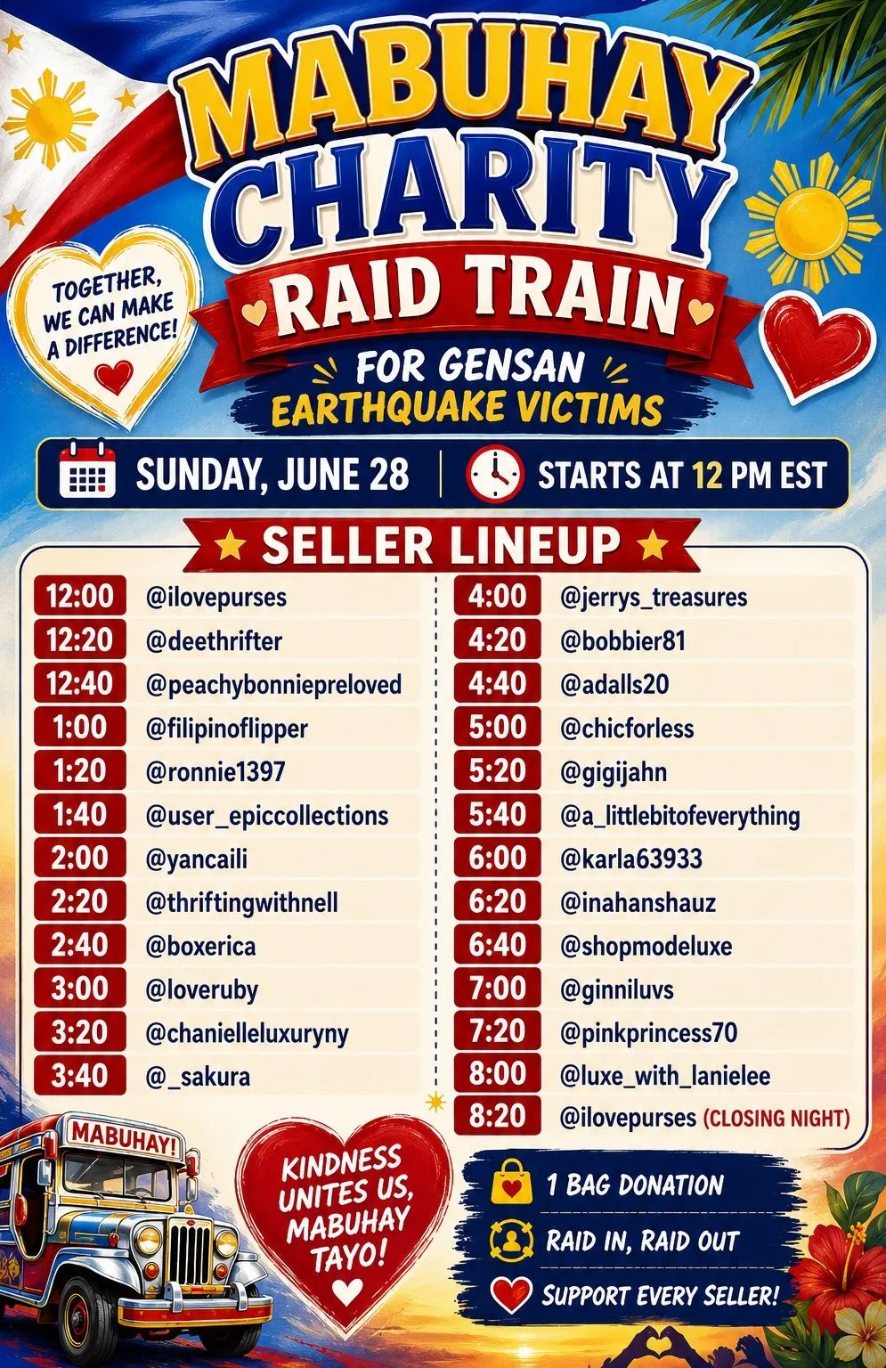Thumbnail for live show