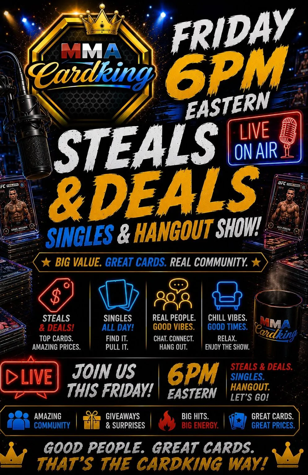 Thumbnail for live show