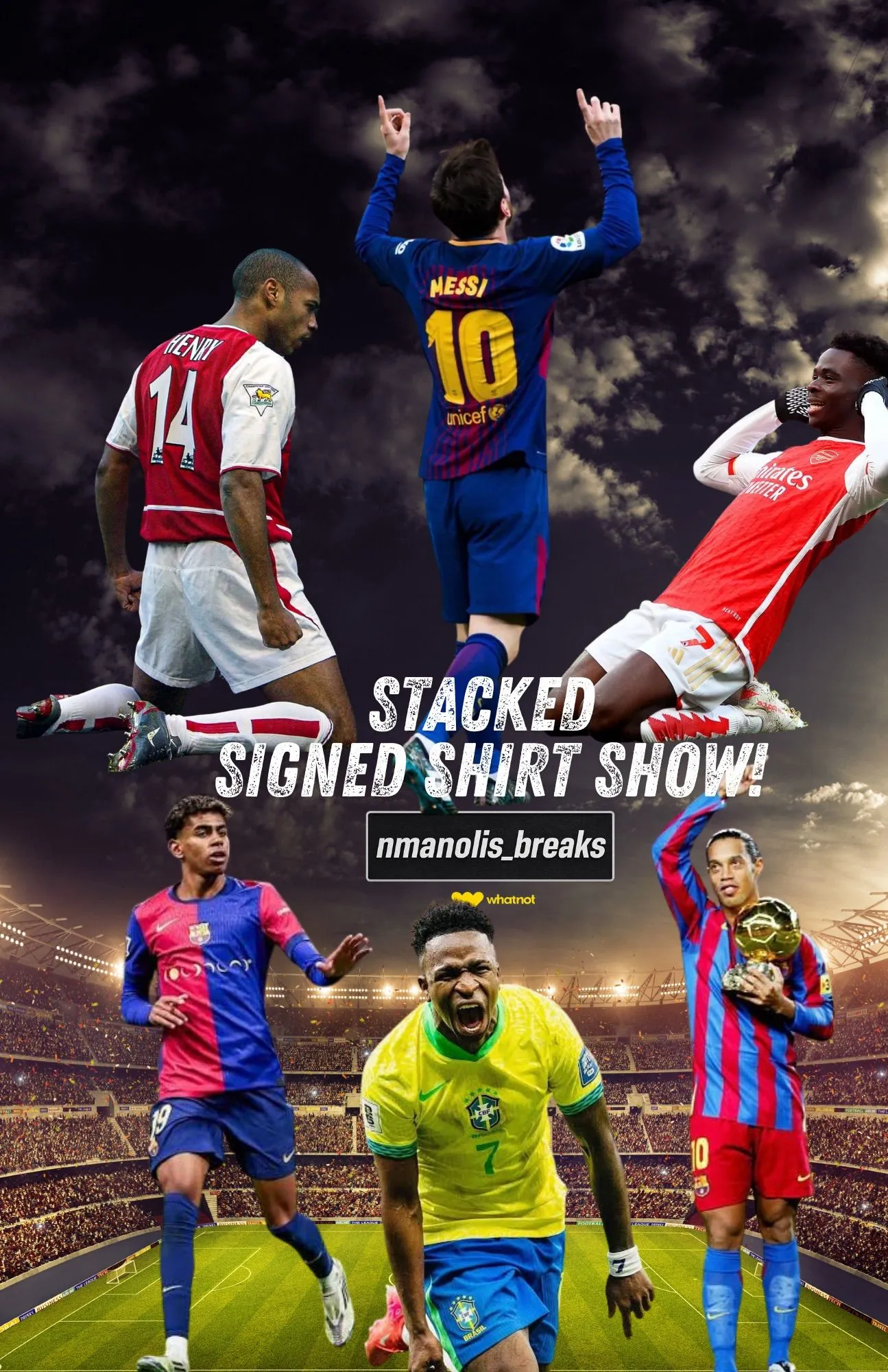 MESSI,R10,HENRY,YAMAL+MORE🔥£1 STARTS‼️