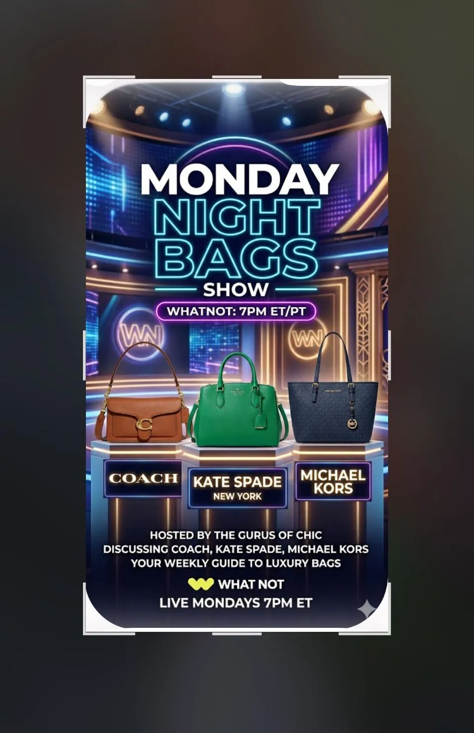 Thumbnail for live show