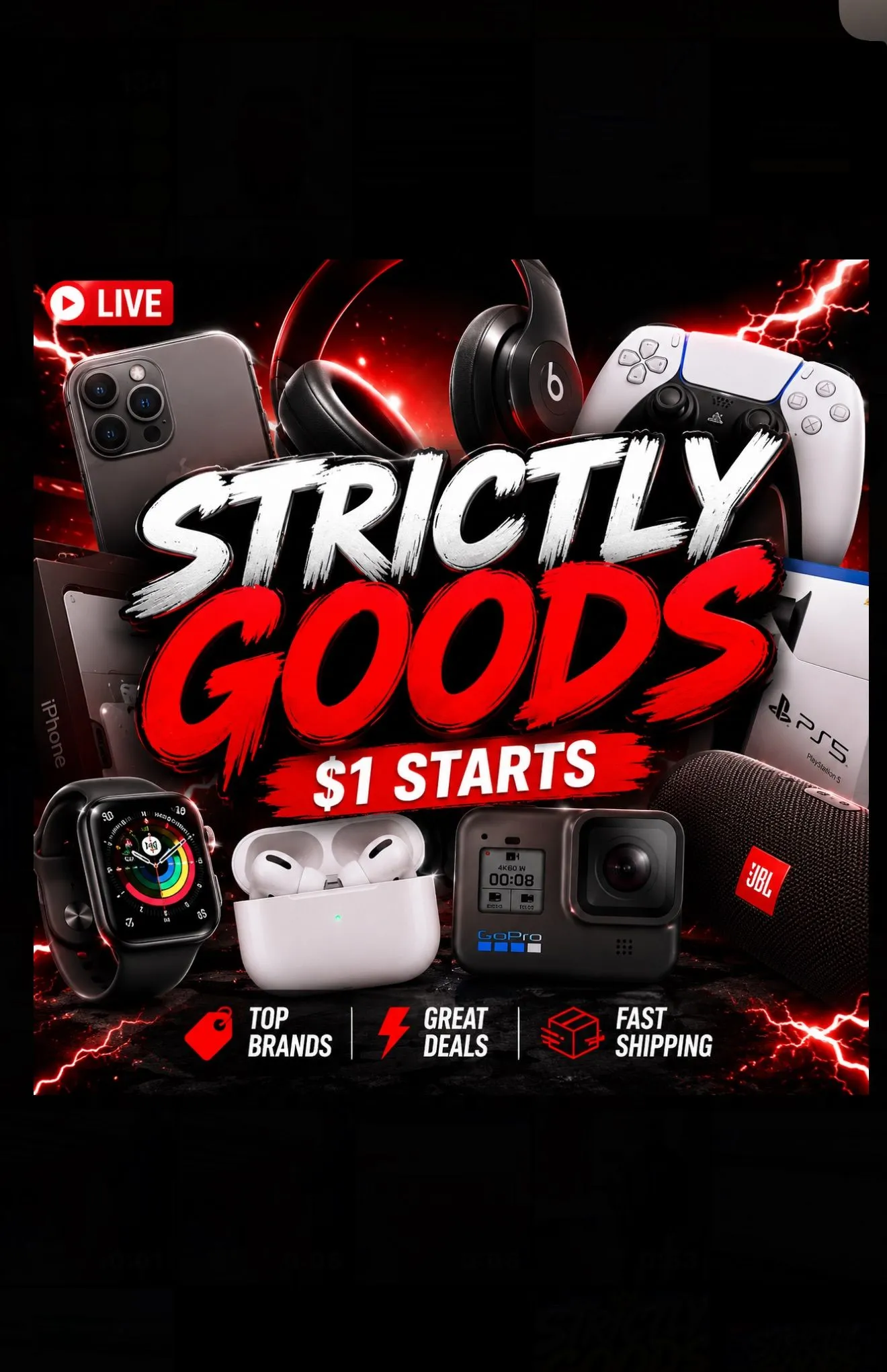 Thumbnail for live show