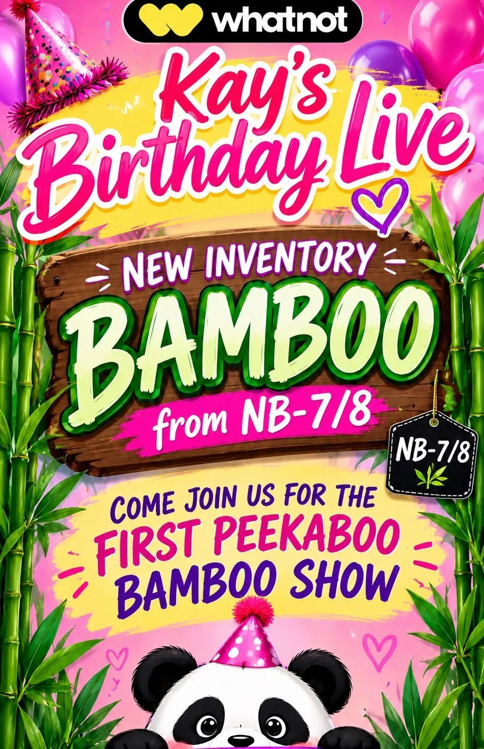 Thumbnail for live show