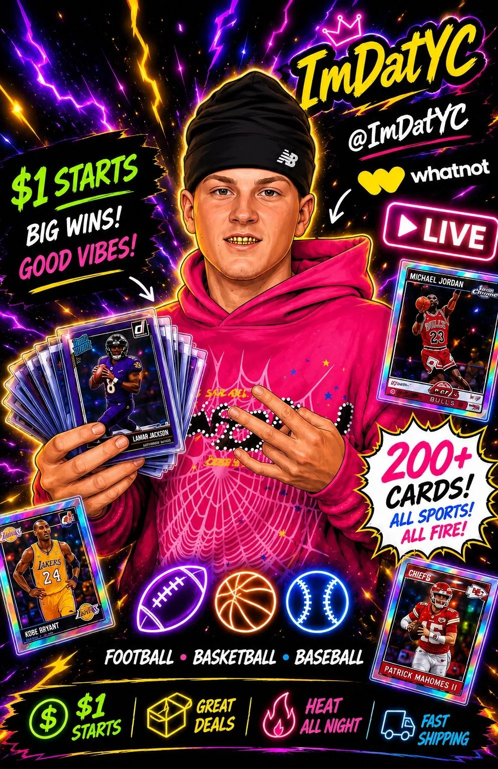 Thumbnail for live show