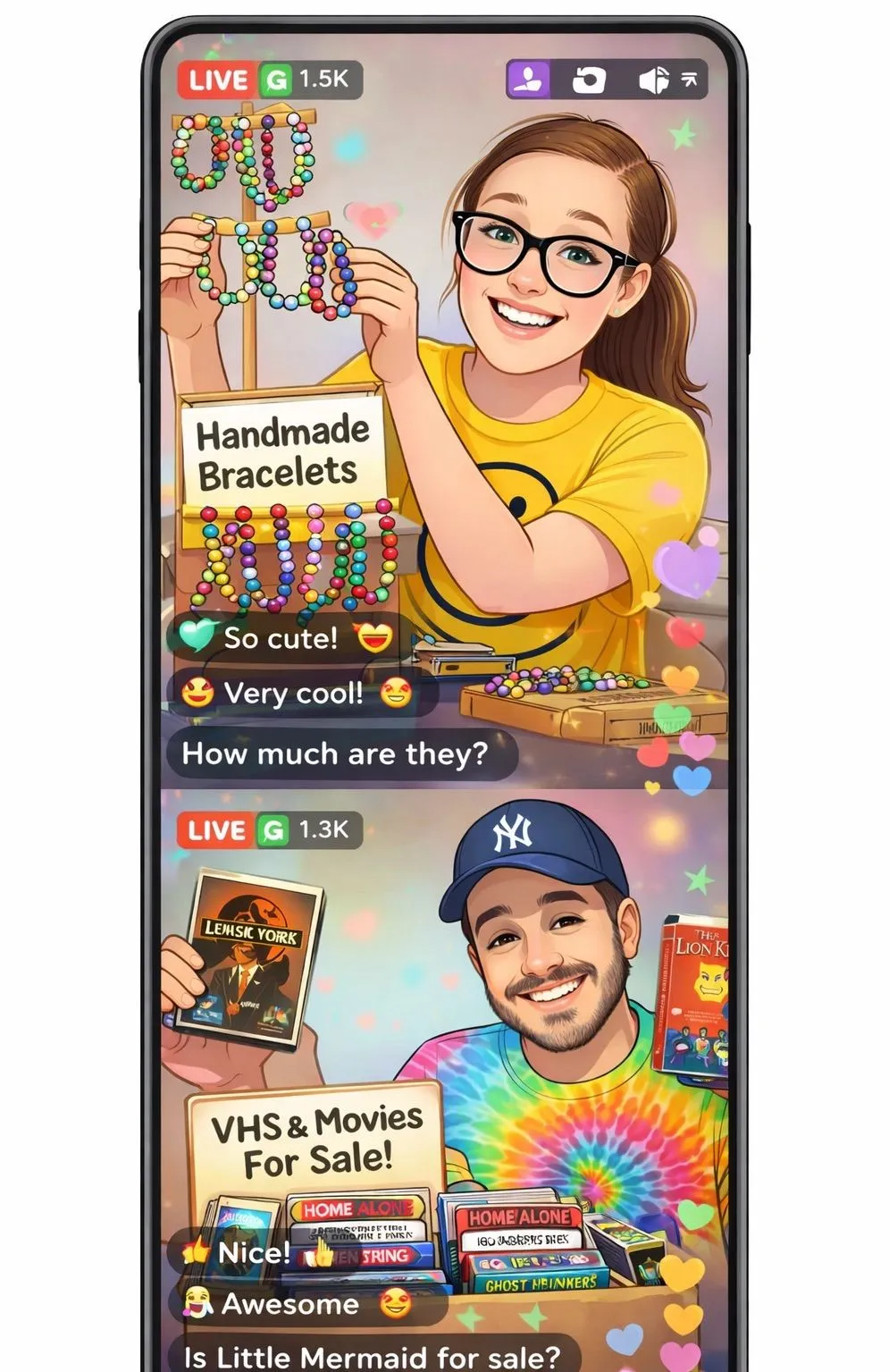 Thumbnail for live show
