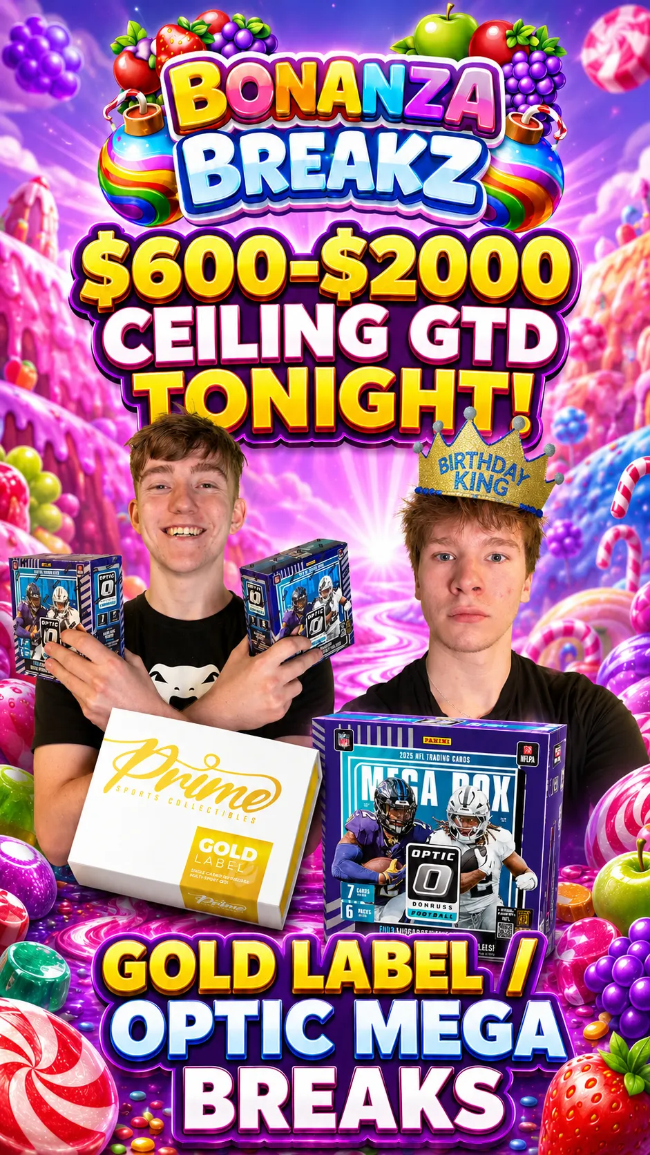Thumbnail for live show