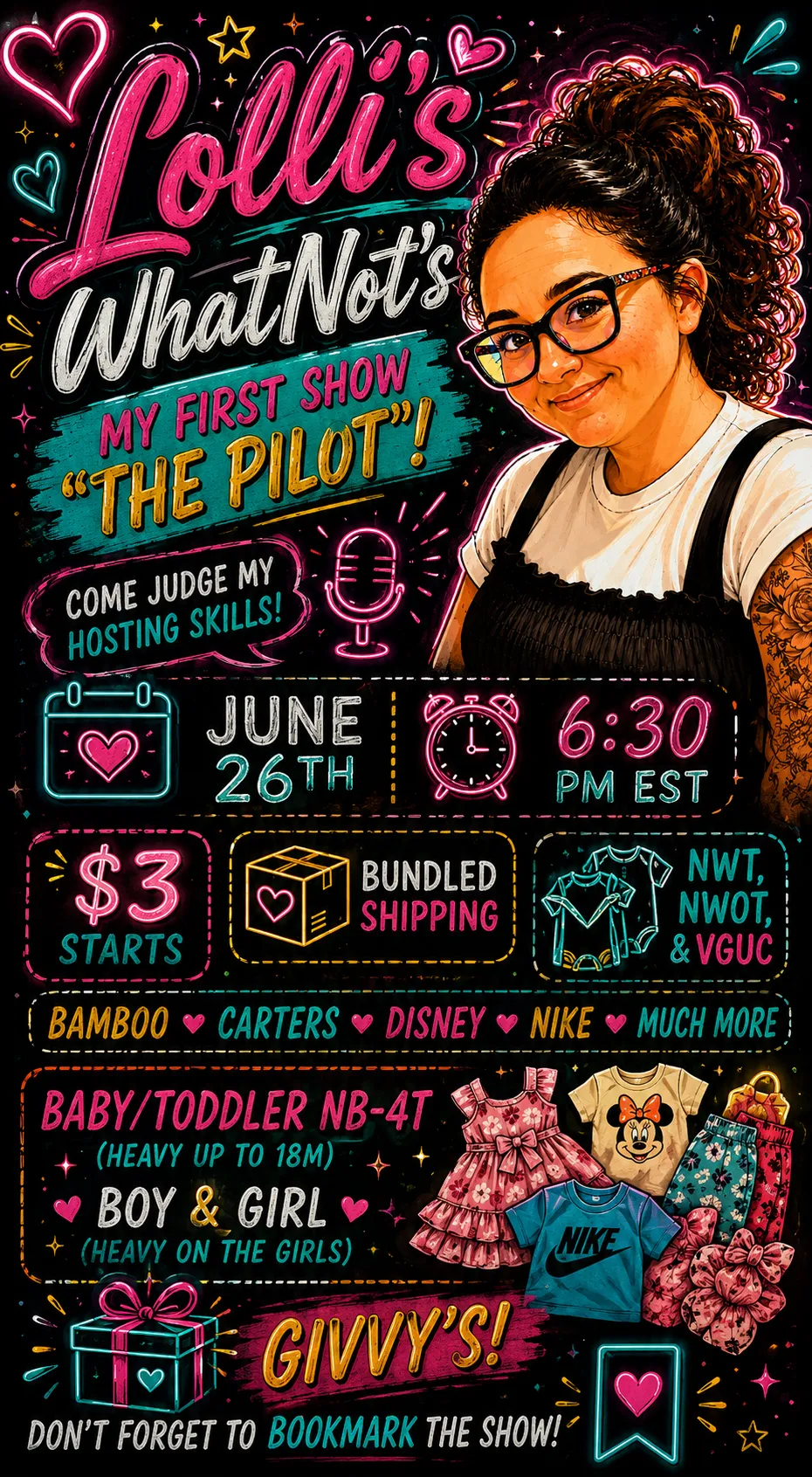 Thumbnail for live show