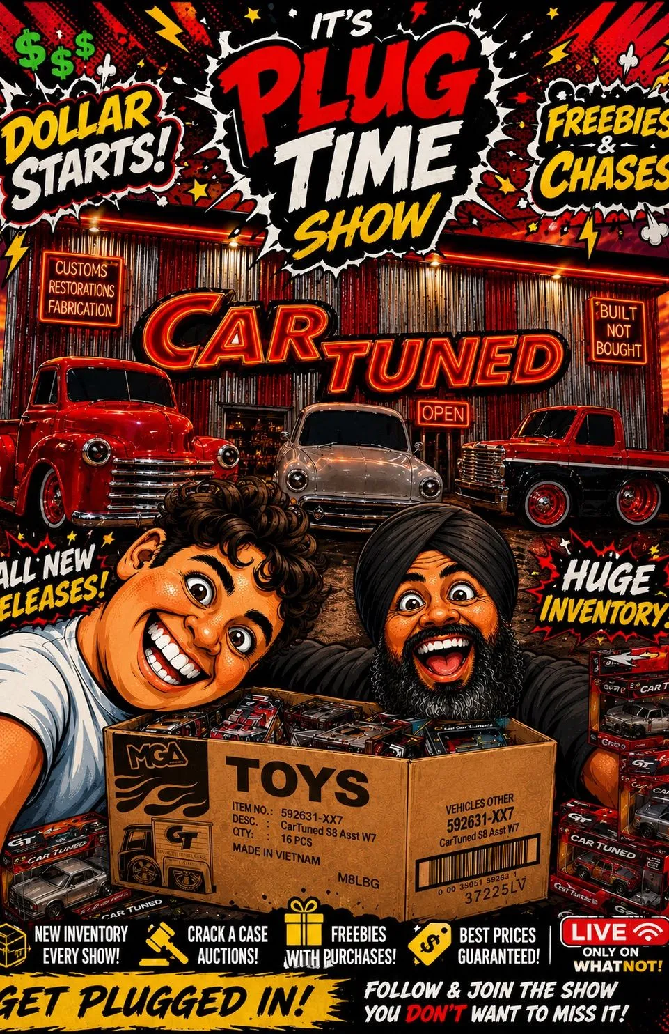 Thumbnail for live show