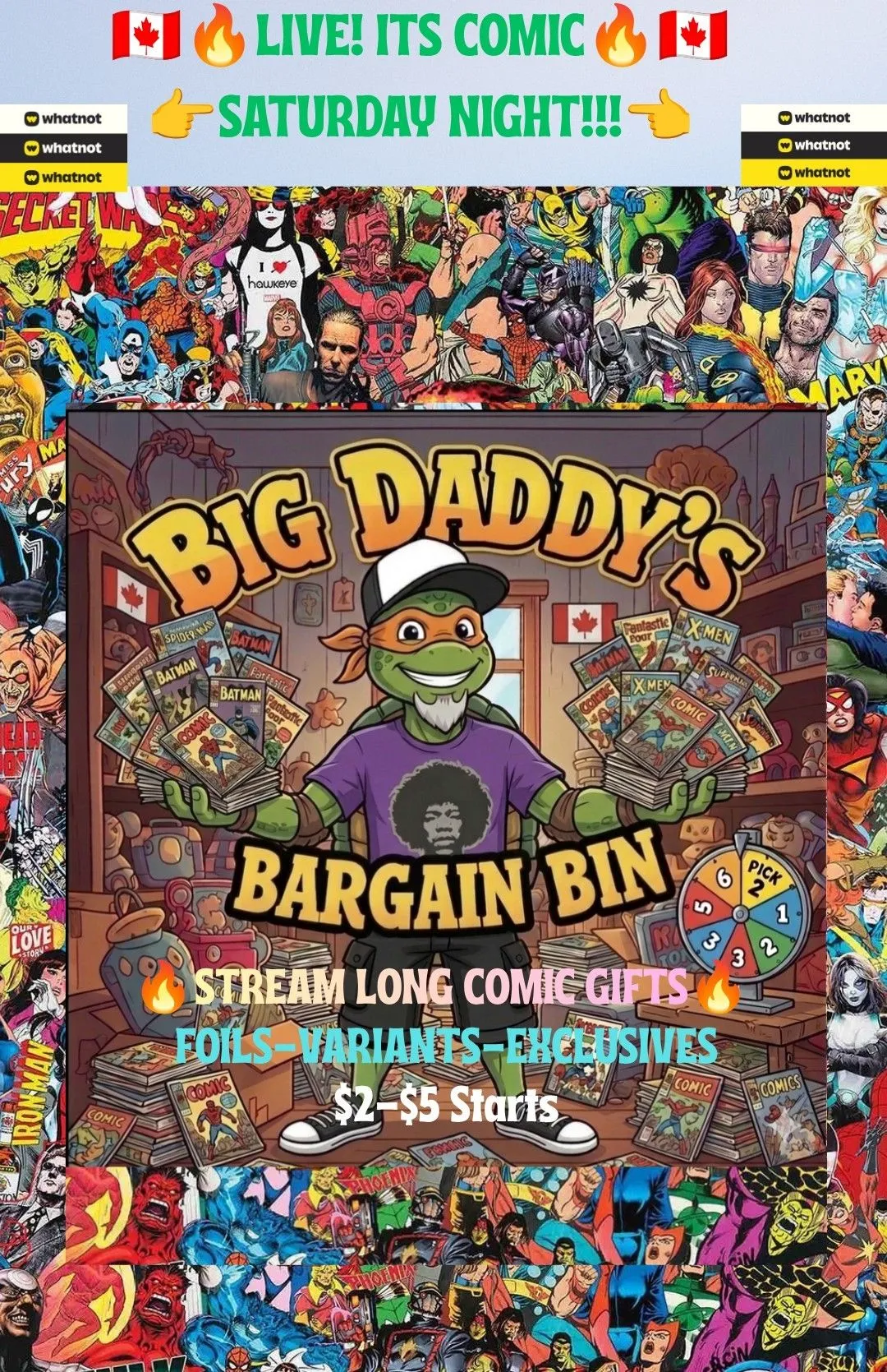 Thumbnail for live show