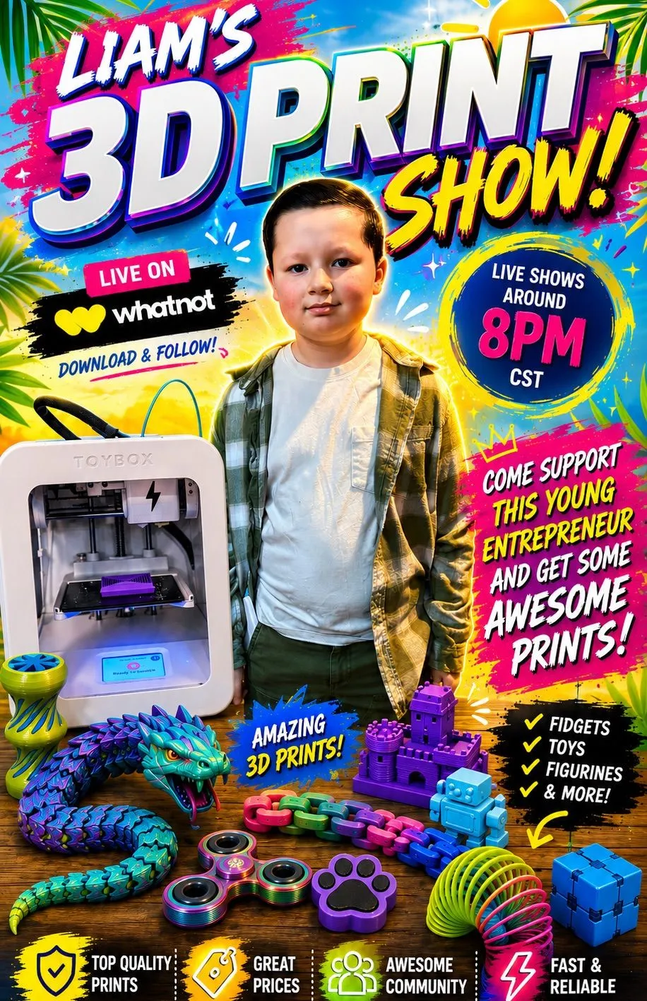 Thumbnail for live show