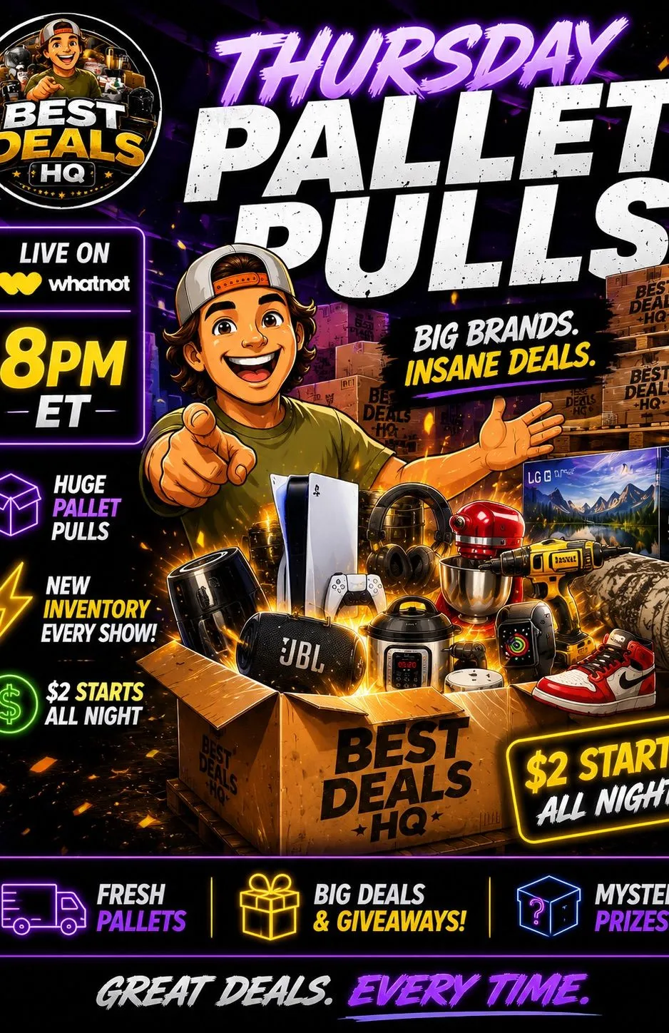 Thumbnail for live show