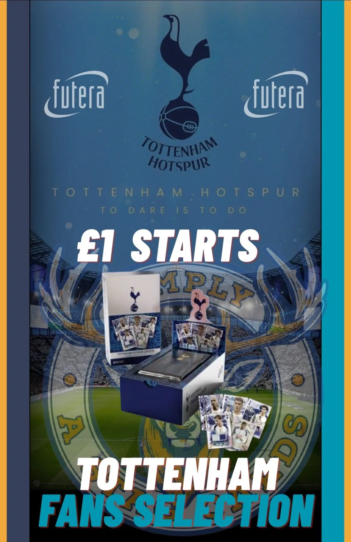 BRAD TOTTENHAM FAN SELECTION £1 STARTS